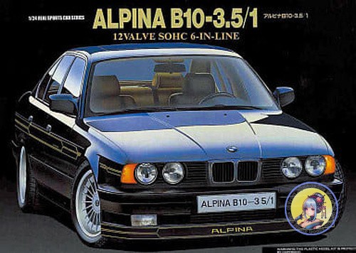 Fujimi plastikmodell bmw - plastikmodell,