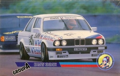 Fujimi bmw 325i gruppe 24 - a, 1:24